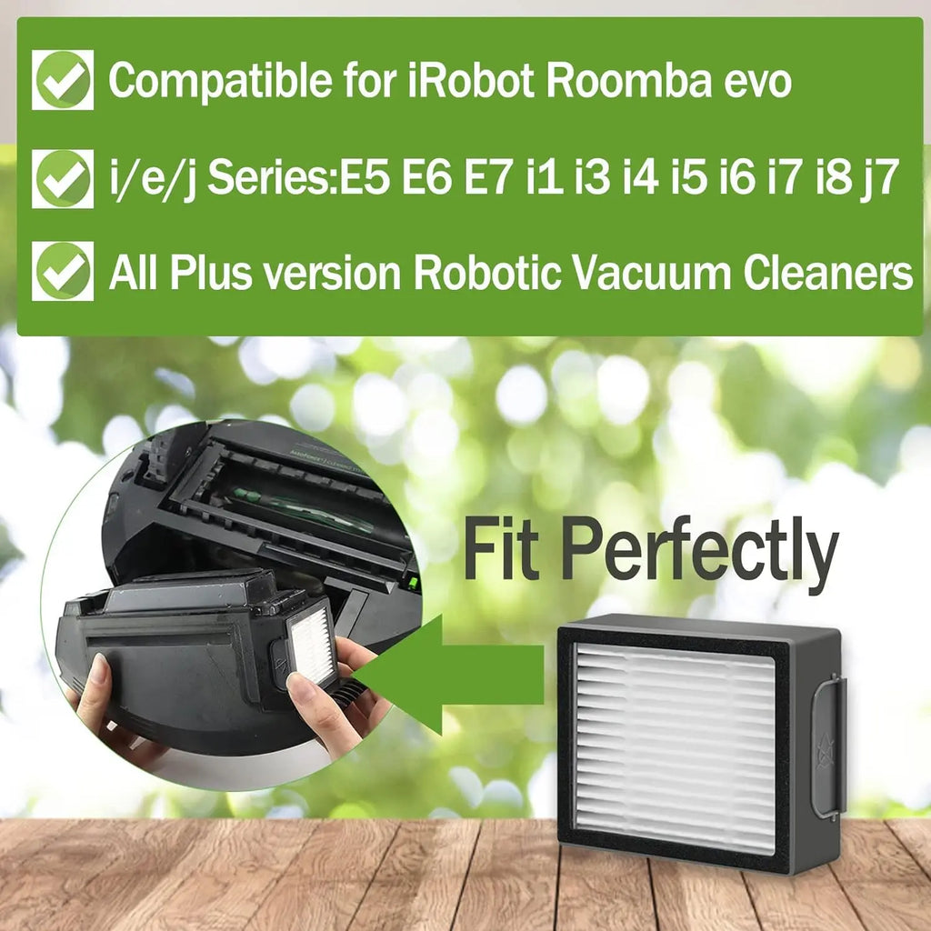 Hepa Filter For iRobot Roomba I&E Series i7 i7+/plus i3 i3+ 