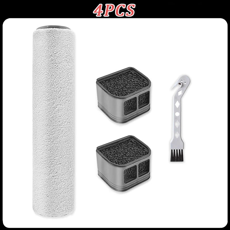 For Xiaomi Truclean W30 Pro/E303HW Wet Dry Vacuum Cleaner Robot Accessories Main Roller Brush HEPA Filter Replacement Parts