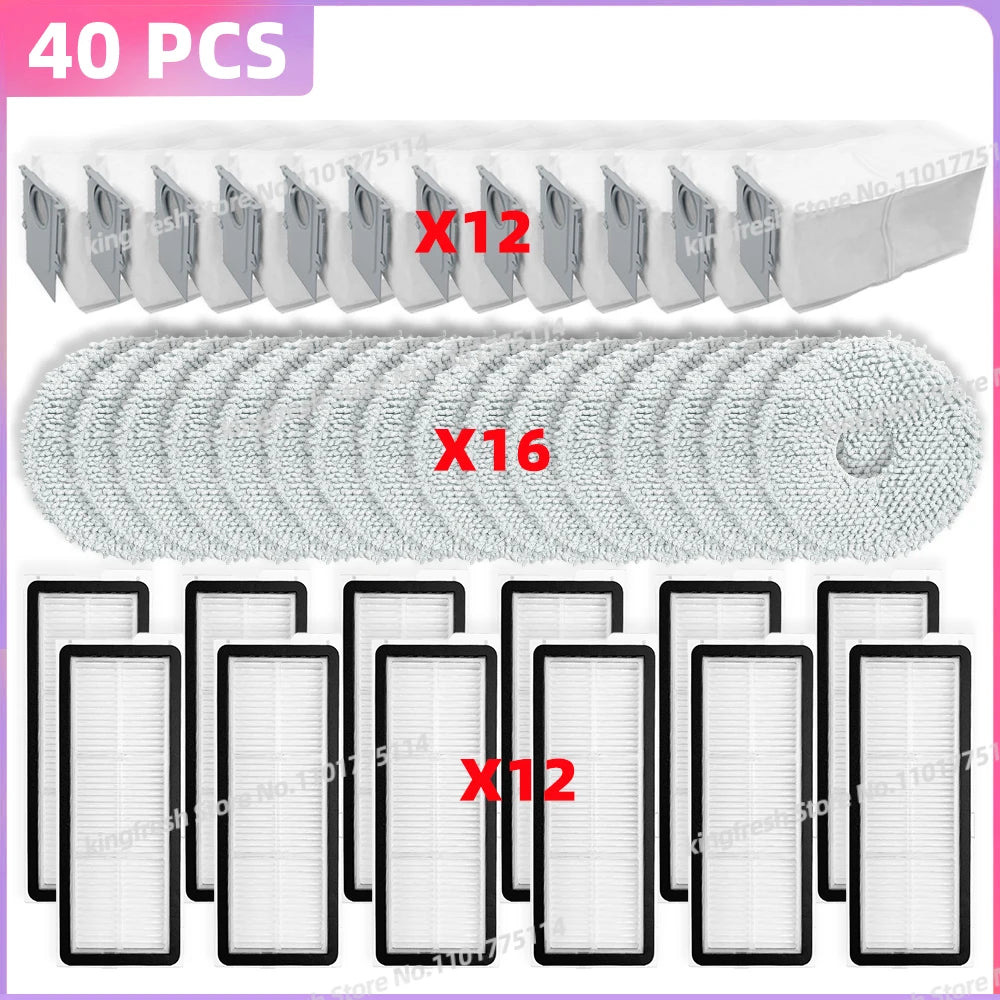 Fit For ( Roborock Qrevo 5AE / Qrevo C / Qrevo C Pro ) Parts Main Side Brush Dust Bag Mop Cloth Filter