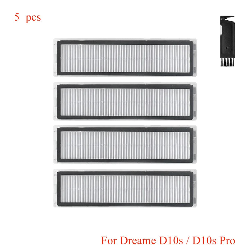 For Dreame Bot D10s / D10s Pro Robot Vacuum Cleaner Roller Main Side Brush Hepa Filter Mop Pad Spare Parts Accessories