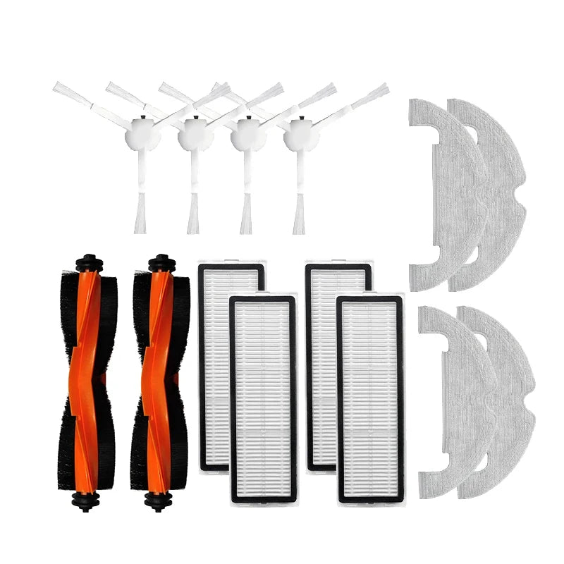 Accessories For Xiaomi Robot Vacuum X10 Robot Vacuum Cleaner Parts Replacement Main Side Brush Hepa Filter Mop Cloth Dust Bag