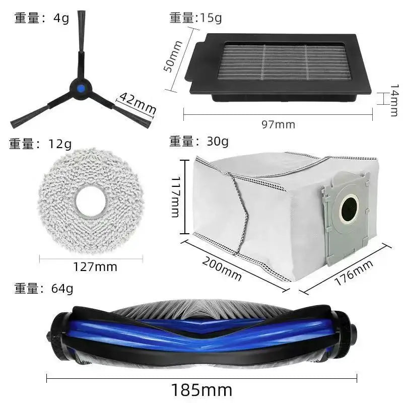 ECOVACS T50 PRO OMNI / T50 PRO OMNI GEN 2 Robot Vacuum Repla