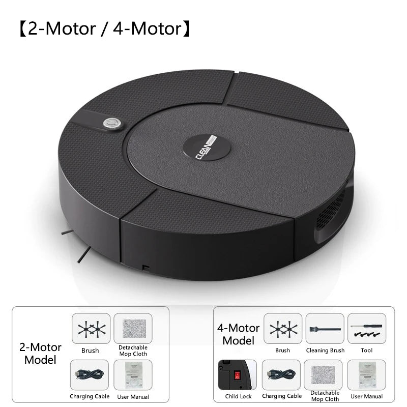 Lenovo 3in1 Robotic Vacuum Cleaner No Wash Sweep &Mopp Integrated Household Large Water Tank Automatic Charging sweeping machine