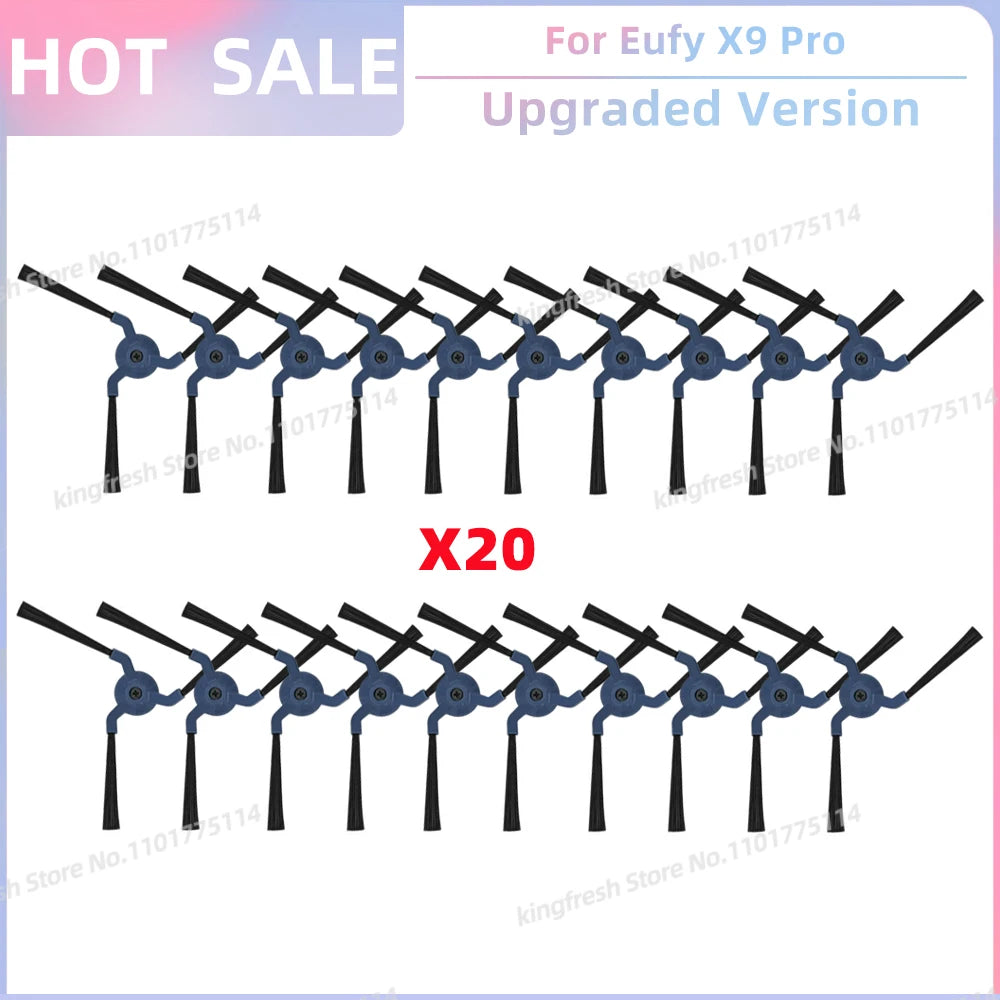 Compatible For Eufy X9 Pro Robot Vacuum Replacement Parts Main Roller Side Brush Hepa Filter Mop Cloth Pad Accessories