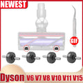 Soleplate Wheels for Dyson V6 V7 V8 V10 V11 V15 DC58 DC59 DC