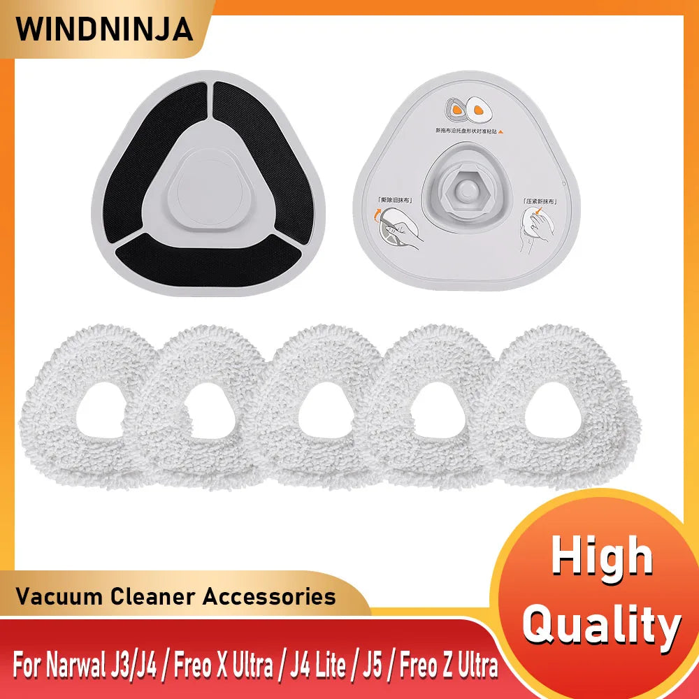Sweeping Robot Mop Stand Mop Cloth For Narwal J3/ J4 / Freo 