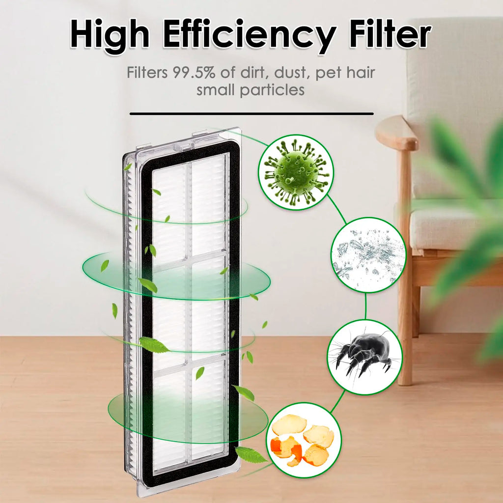HEPA Filter For Xiaomi Robot Vacuum X20+ X20 Plus S20+ S10 P
