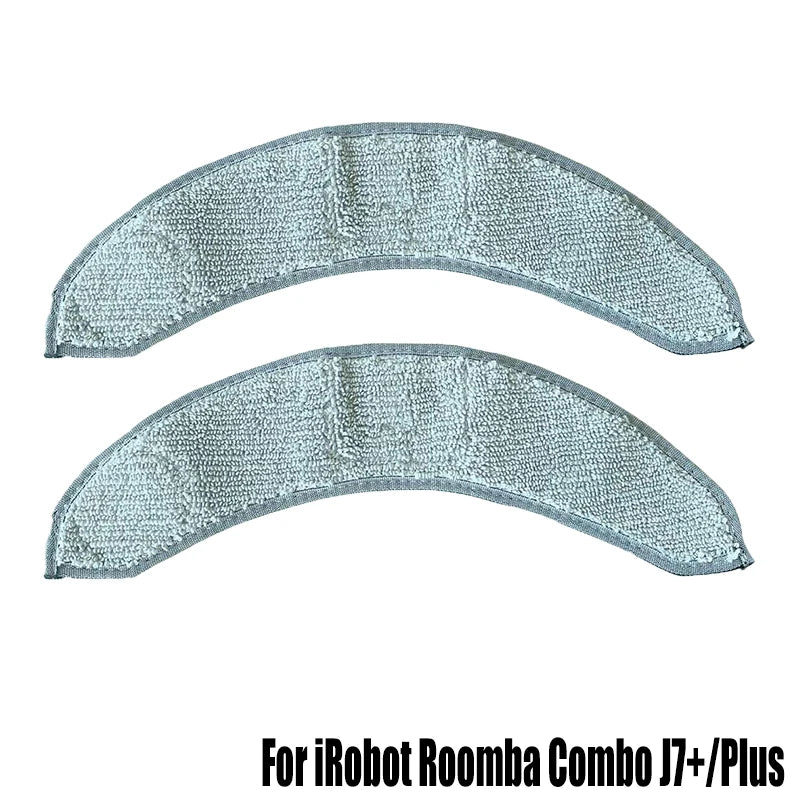 Replacement Washable Mop Reusable Wet Mopping Pads for IRobot Roomba Combo J7+/Plus Robot Vacuum Cleaner Mop Pad Accessories