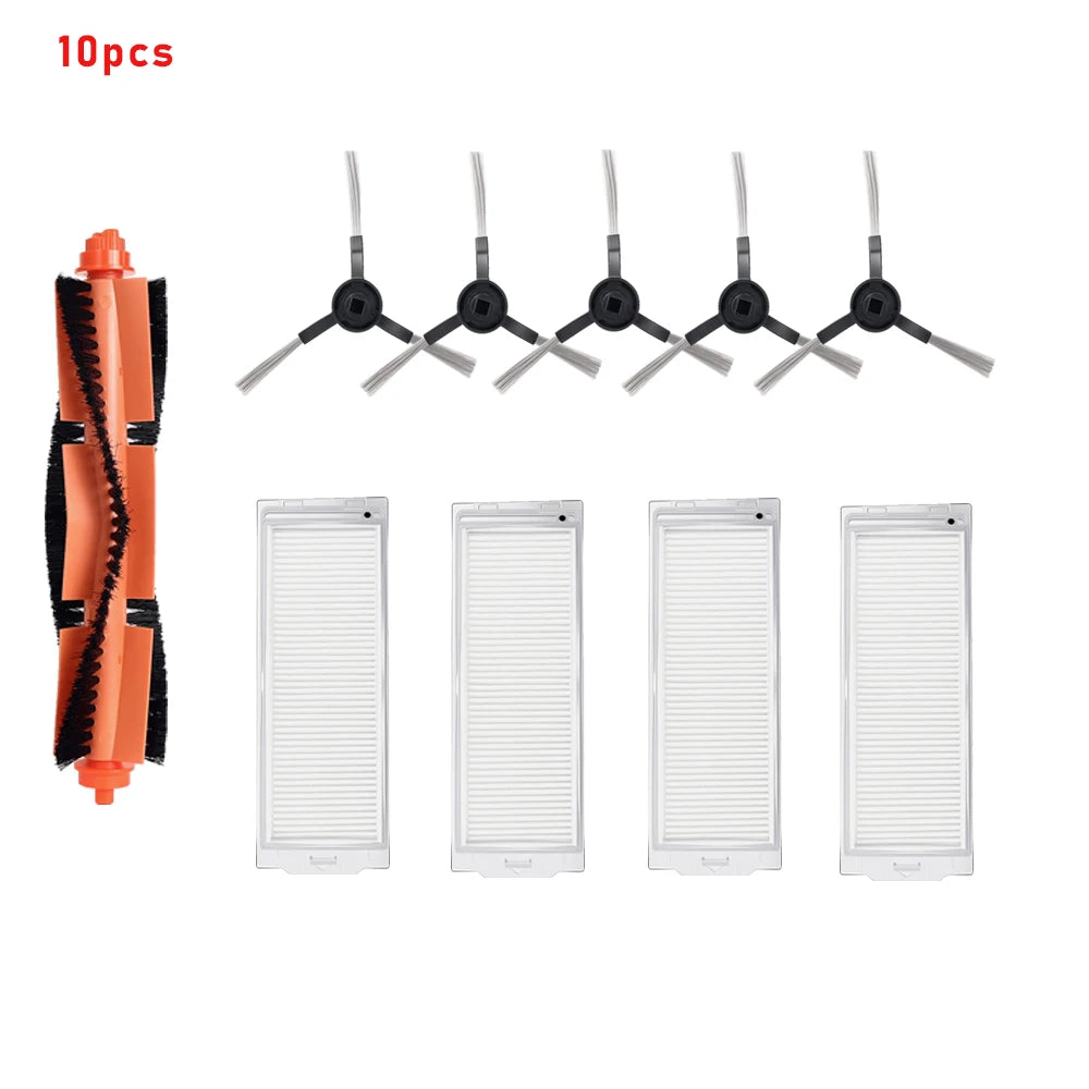 Accessories For Xiaomi Mi Robot Vacuum-Mop Pro STYTJ02YM Viomi V2 V3 SE Conga 3490 3690 Main Side Brush Mop Hepa Filter Parts