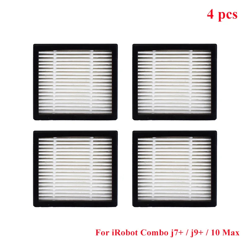 For IRobot Roomba Combo J7+ J9+ 10 Max Robot Vacuum Cleaner Part Main Side Brush HEPA Filter Mop Cloth Accessories Replacement