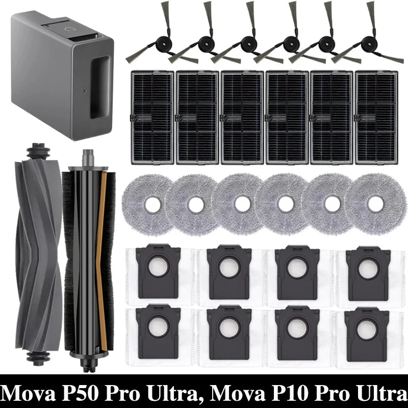 For Mova P50 Pro Ultra Mova P10 Pro Ultra Robot Vacuum Spare