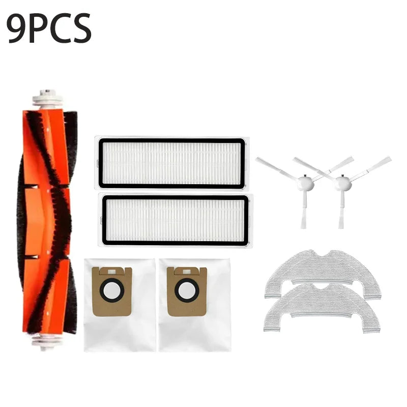 Dreame Bot D10 Plus RLS3D Robot Vacuum Cleaner Hepa Filter Mop Main Side Brush Dust Bag Replacement Parts Accessories