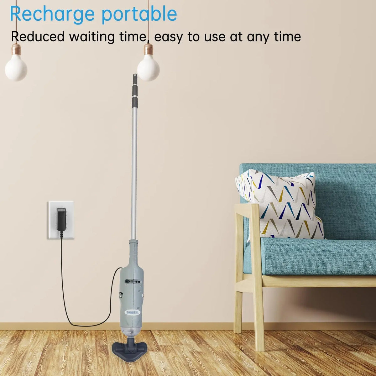 5V Replacement Charger Cord for Intex Handheld Pool Vacuum 2