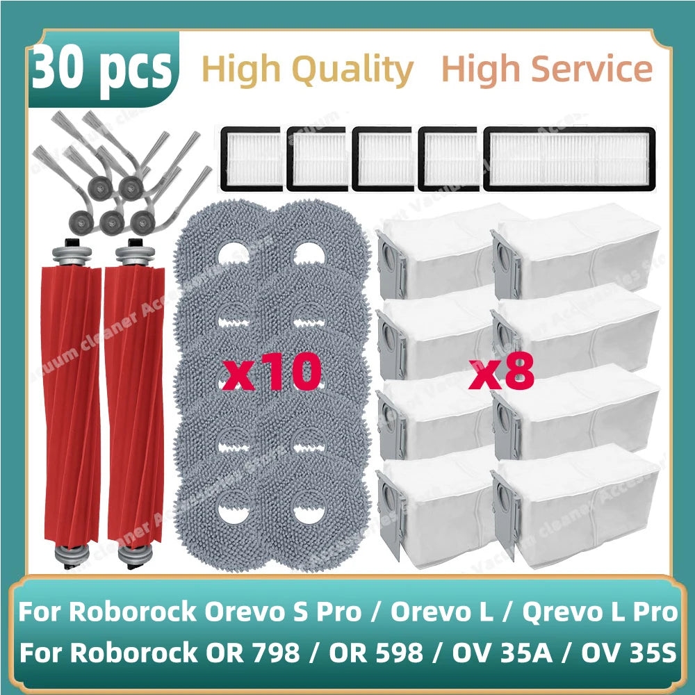 Fit For Roborock QR 798 / QR 598 / QV 35A / QV 35S / Qrevo L