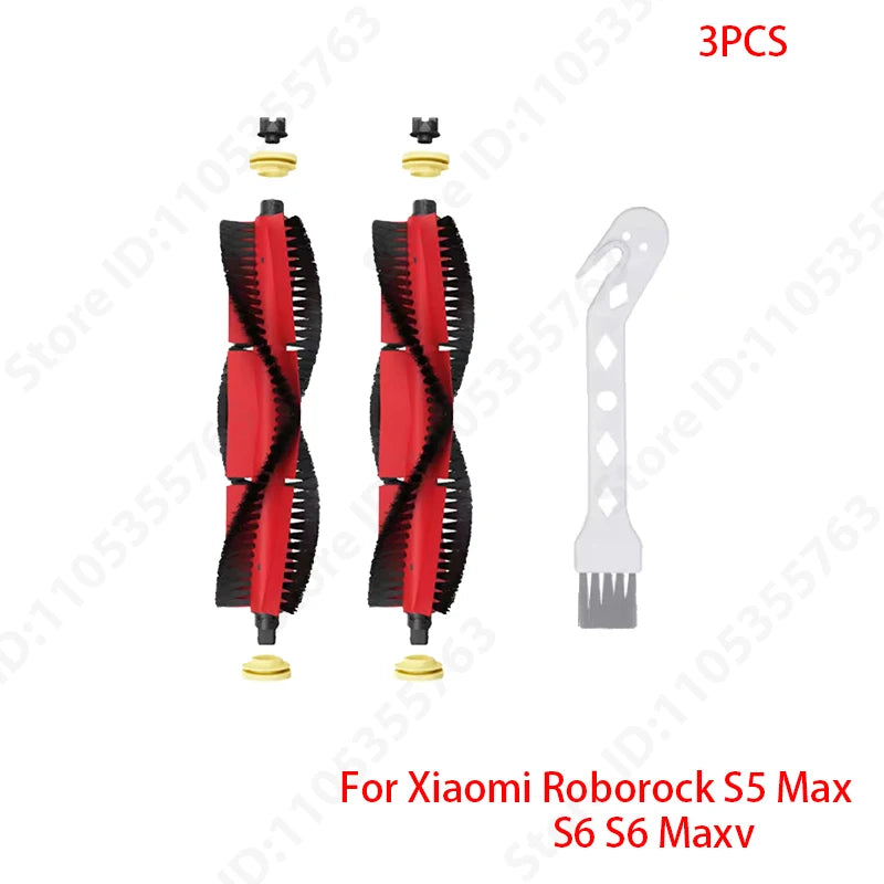 For Xiaomi Roborock S5 Max S50 S55 S5 S6 MaxV S6 Pure E4 E5 Robot Vacuum Spare Parts Main Side Brush Hepa Filter Mop