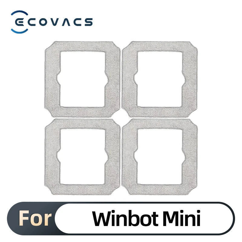Cleaning Rag for ECOVACS Winbot Mini Window Vacuum Cleaner Robot Washable and Reusable Winbot Mini Mop Pad Accessories