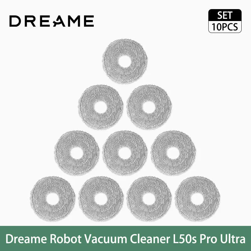 Dreame L50s Pro Ultra Robot Vacuum Cleaner Replacement Accessories Main Side Brush Mop Cloth Hepa Filter Dust Bag Spare Parts