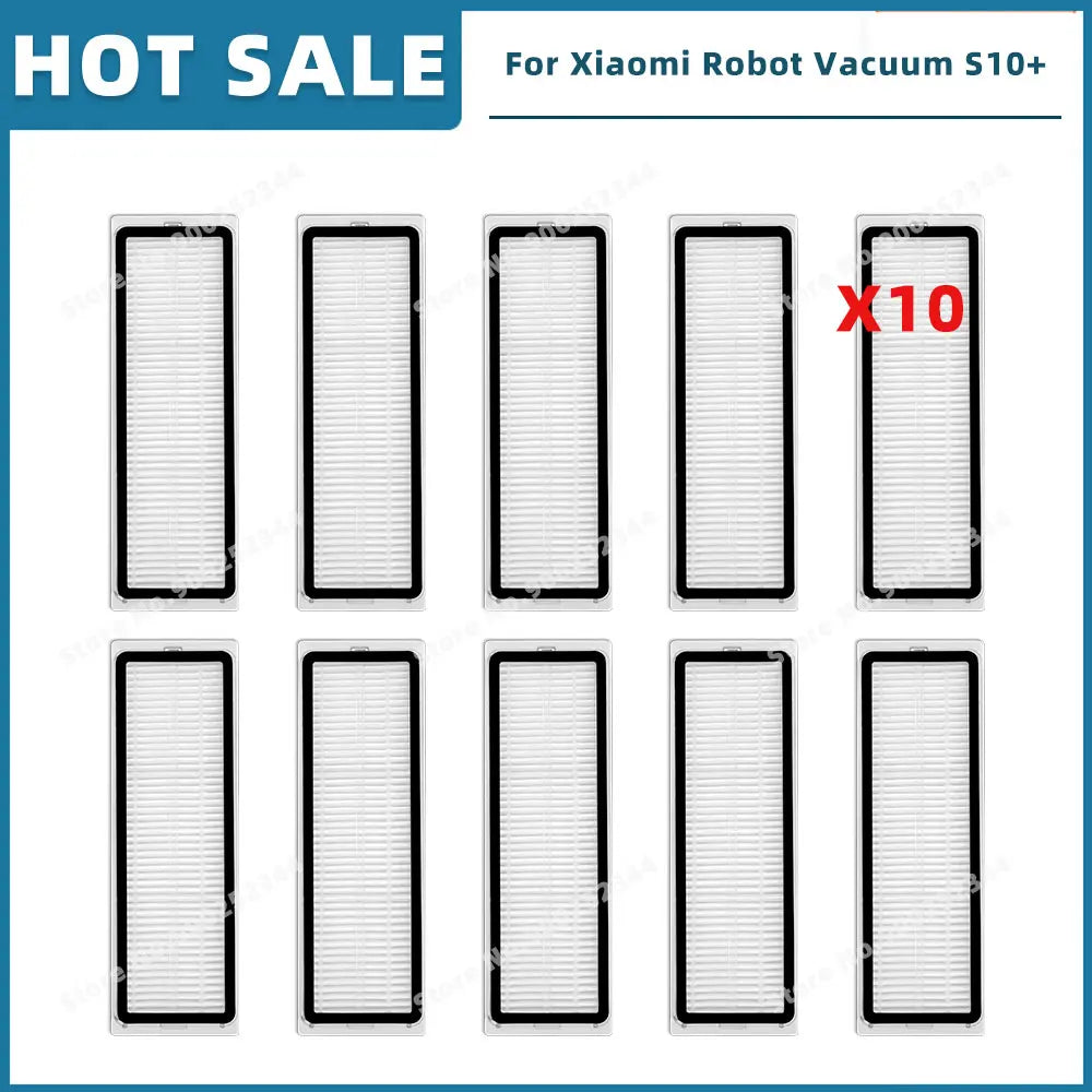 Compatible For Xiaomi Robot Vacuum S20+ / S10 Plus / B108GL / B105 / B108CN B113CN Parts Accessories Filter Main Side Brush Mop