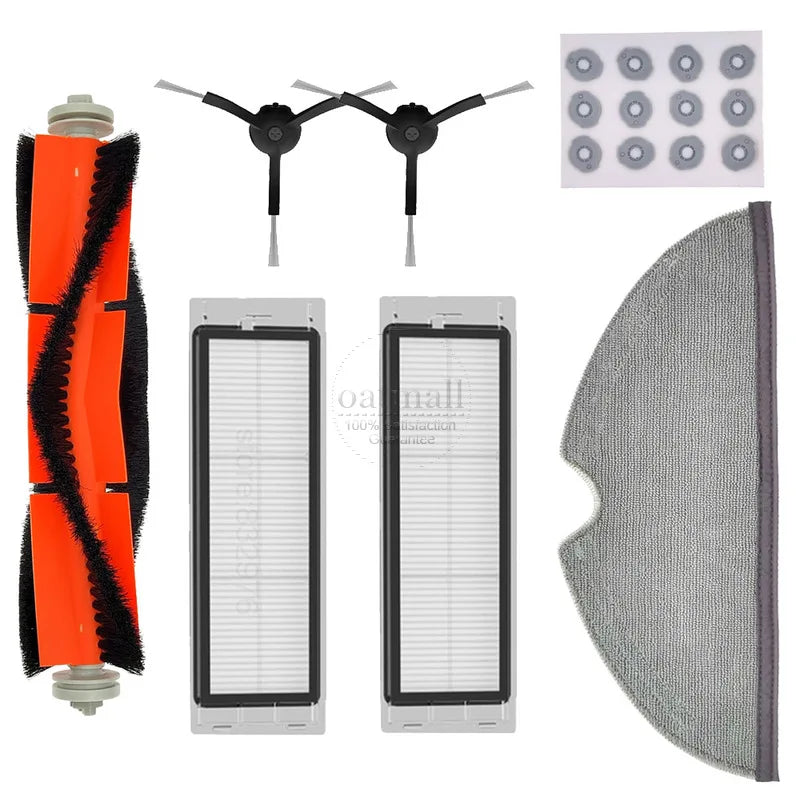 For Xiaomi Mi Robot Vacuum 1 1st SDJQR02RR / SDJQR01RR / Mijia 1S SDJQR03RR Accessories Spare Parts Brush Filter Mop Cloth