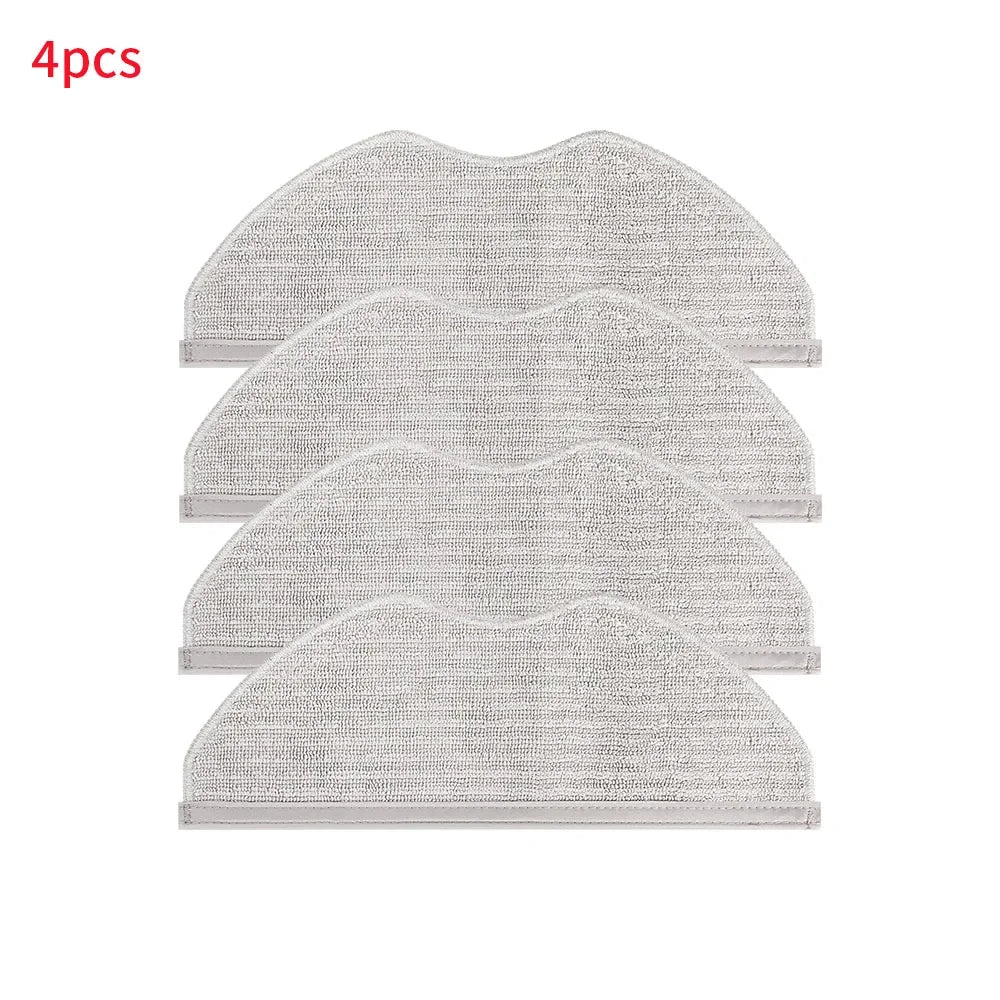 For Xiaomi S40 / OV81 Robotic Vacuum Parts Mopping Pad Mop Cloth HEPA Filter Primary Edge Brush Replacement Consumables Kit