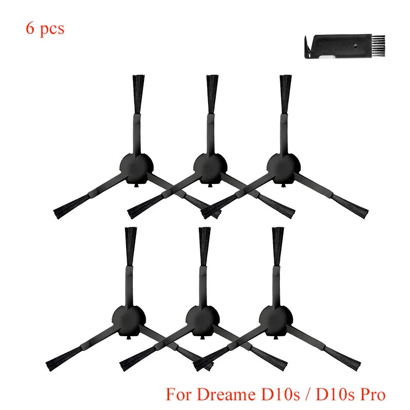 For Dreame Bot D10s / D10s Pro Robot Vacuum Cleaner Roller Main Side Brush Hepa Filter Mop Pad Spare Parts Accessories