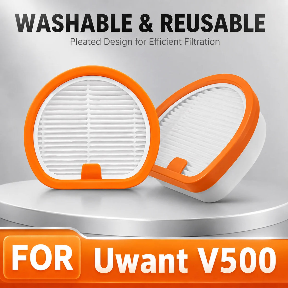 Compatible For UWANT V500 Vacuum Dust Bag HEPA Filter Replac