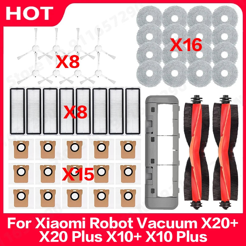 For Xiaomi Robot Vacuum X20 Plus/ X20+/X10+ / X10 Plus Spare
