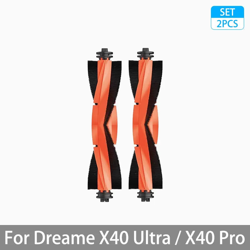 Dreame X40 Ultra / X40 Pro Accessories Rubber Main Side Brush Mop Cloth Dust Bag HEPA Filter Robot Vacuum Replacement Parts