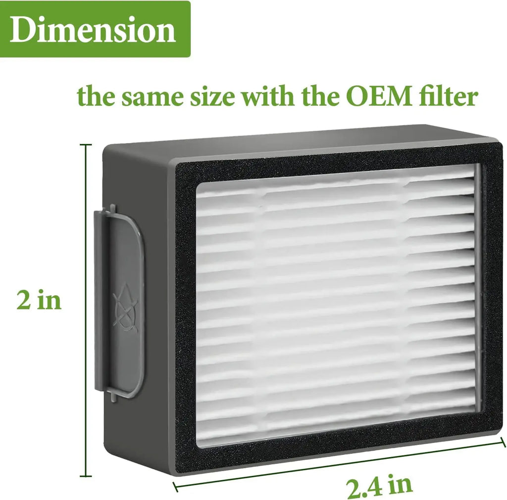 Hepa Filter Side Brush Replacement Parts for iRobot Roomba E