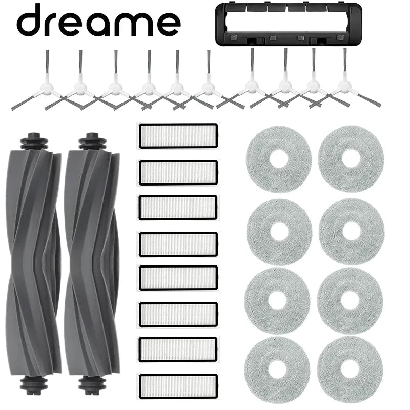 Dreame Bot L10 Prime / L10s Pro / L10 Pro Accessories Main Side Brush Hepa Filter Mop Cloth Robot Replacement Spare Parts