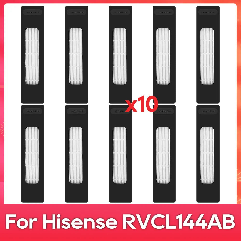 Fit For Hisense RVCL144AB Part Accessories Main Side Brush Filter Mop Robot Vacuum Cleaner Kit