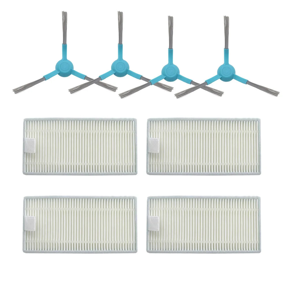 Side Brush HEPA Filter Conga Fabric Mop 4090 4690 4490 5490 Series Robot Vacuum Cleaner Accessories Fabric Mop Insertion Kit