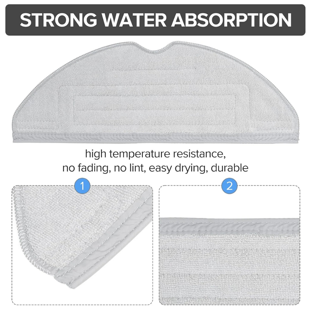 Original Roborock Accessories Mop Cloth 2 for Q8 Max Series 