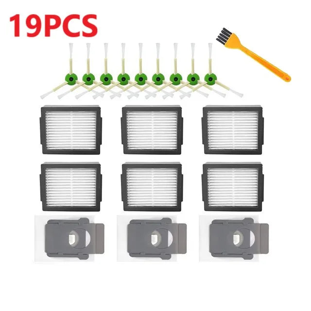 Main Side Brush HEPA Filter Dust Bag For IRobot Roomba I3 I4 I6 I7 I8 J7 E5 E6 E7 Spare Parts Robot Vacuum Cleaner Accessories