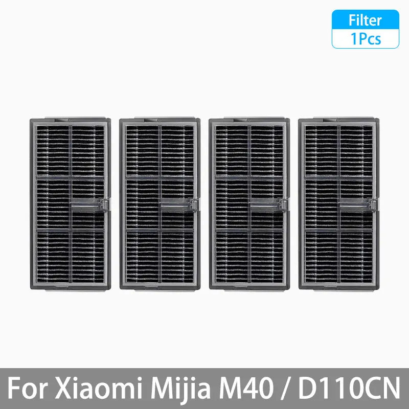 For XIAOMI MIJIA M40 D110CN OMNI Infinite Robot Replacement Parts Main Side Brush Hepa Filter Mop Cloth Dust Bag Accessories