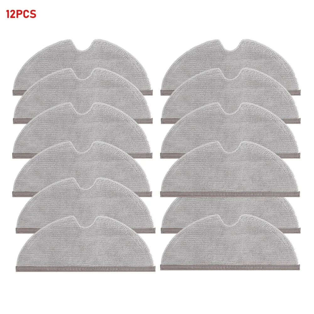 Mop Cloths Replacement Parts for Roborock Q5 Pro/Q5 Pro+/Q8 Max/Q8 Max+/S5 S5 Max S6 Pure S50 S55 Vacuum Accessorie Washable Mop
