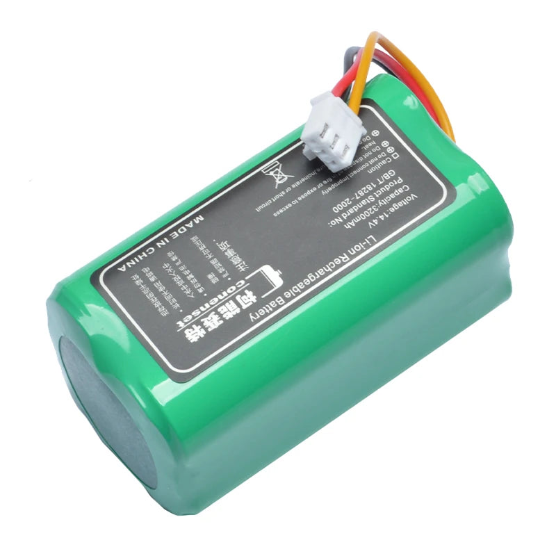 3200mAh 14.4V Battery For ABIR X5 X6 X8 R20 LIECTROUX C30B X