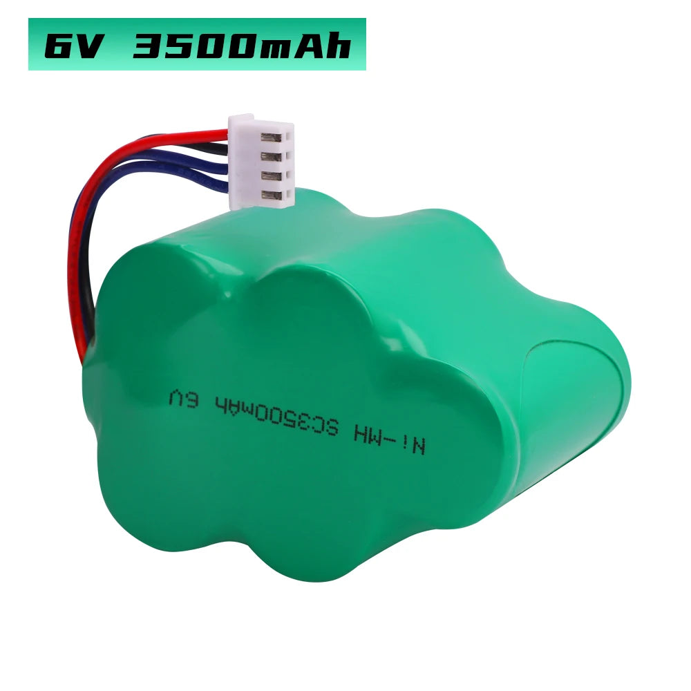 Ni-MH 3500mAh 6V Vacuum Cleaner Robot battery in For 620 710