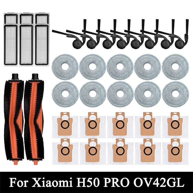 For Xiaomi H50 PRO / OV42GL Robot Vacuum Cleaner Accessories