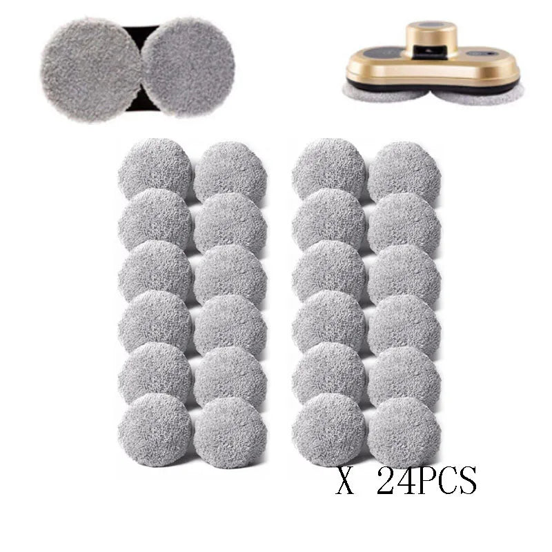 For Hobot 188 168 198 388 High Quality Window Clean Mop Cloth Spare Parts Vacuum Cleaner Weeper Sweeping Cloth Robot Accessories
