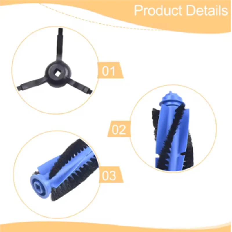 For Robovac L35/L35 Hybrid Robot Vacuum Cleaner Cleaning Rep