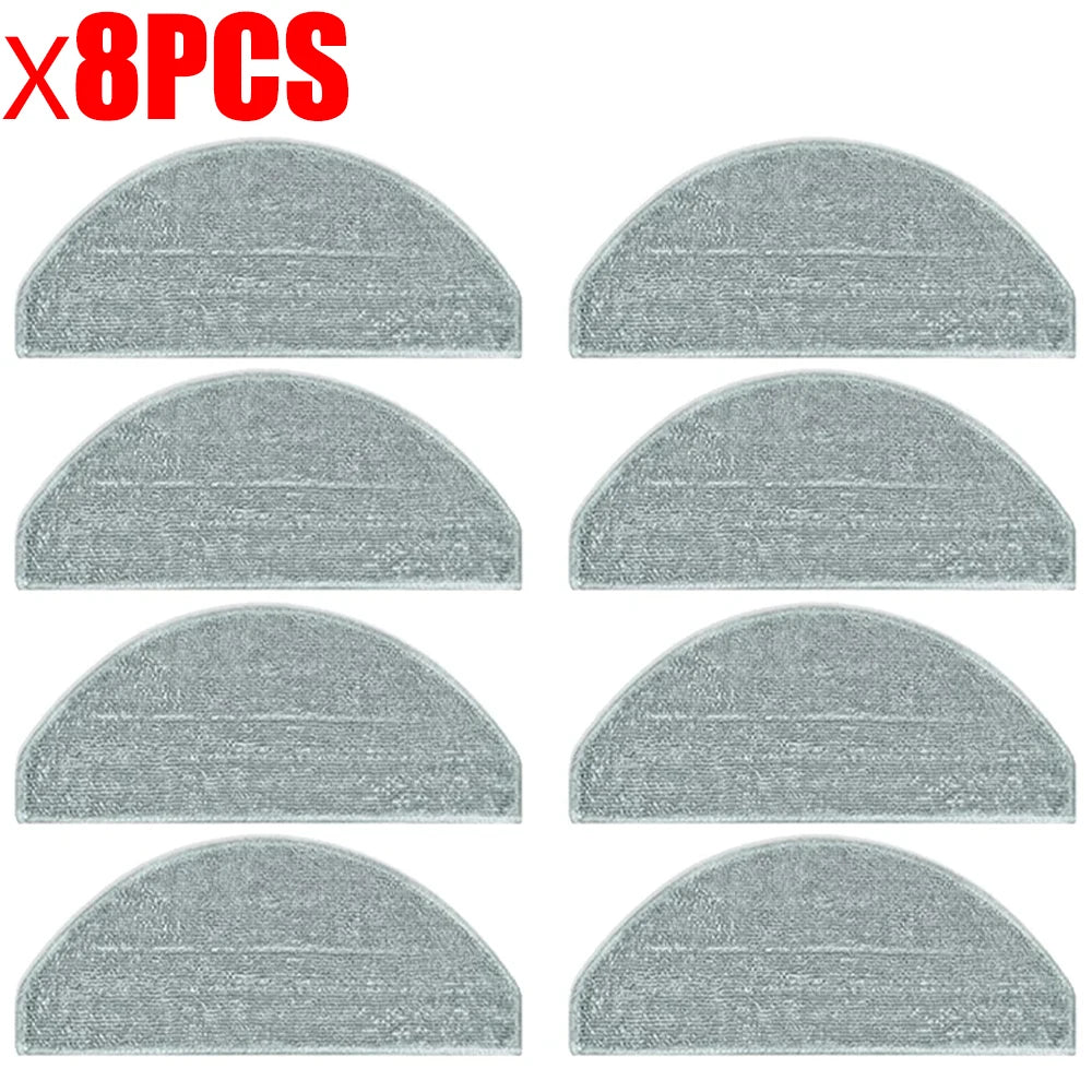 For Xiaomi Robot Vacuum E10 E12 B112 Sweeper Cleaner Spare Parts Roller Side Brush Hepa Filter Mop Cloth Rags Replacement Parts