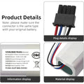 14.4V 12800mAh Replacement Battery 4S2P-MMBK P2150-4S2P-XWDL