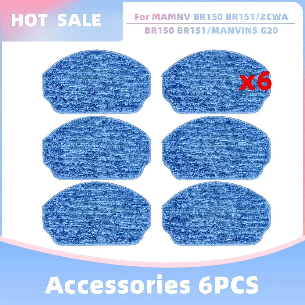 Fit For Teendow G20 iMartine BR151 DEERMA S40 XIEBro Life BR151 MAMNV BR150 BR151 Conga M10 Midea VCR04G Brush Filter Mop