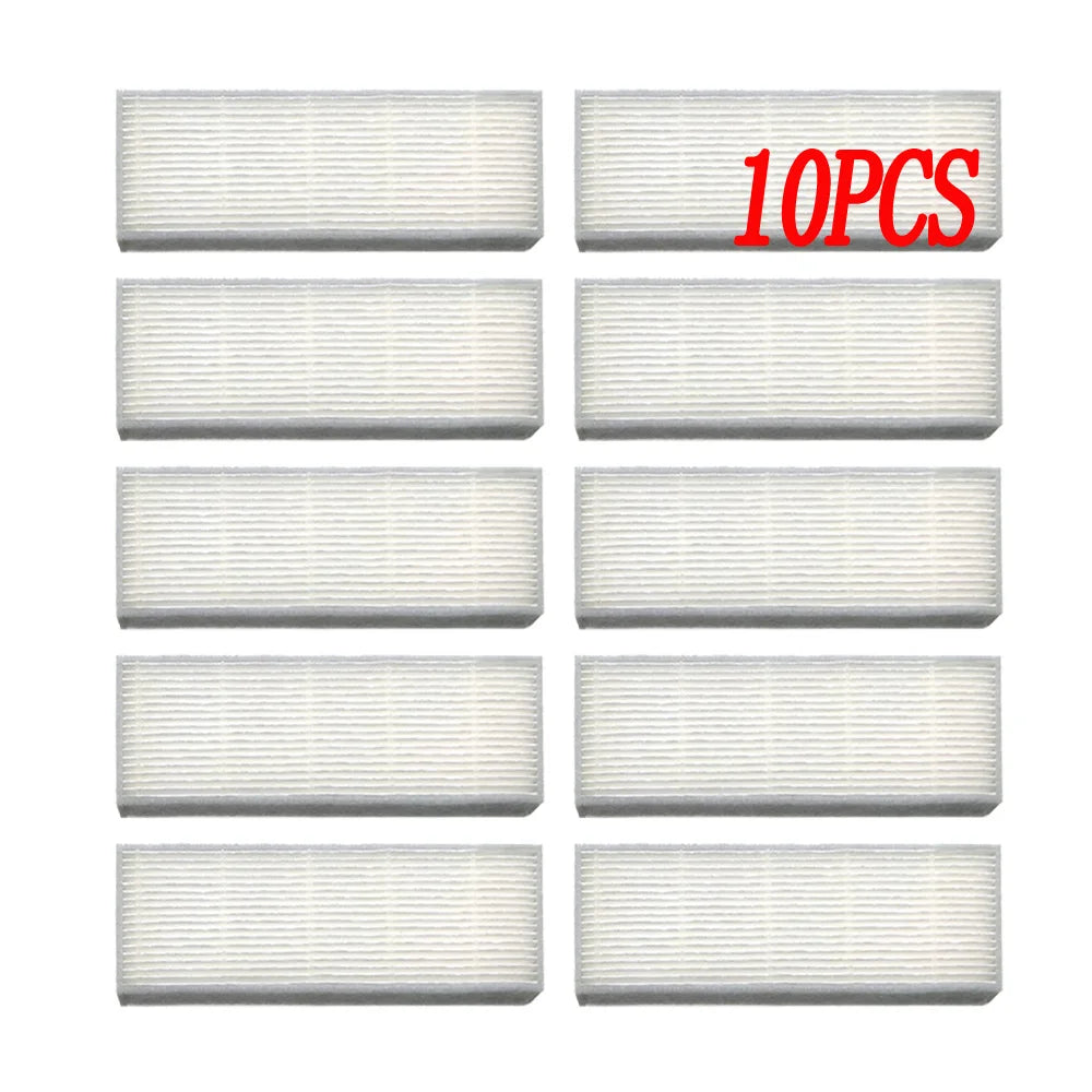 Main Roller Side Brush Hepa Air Filter Mop Cloth Replacement Parts for Conga 1290 1390 1590 Robot Vacuum Cleaner Spare