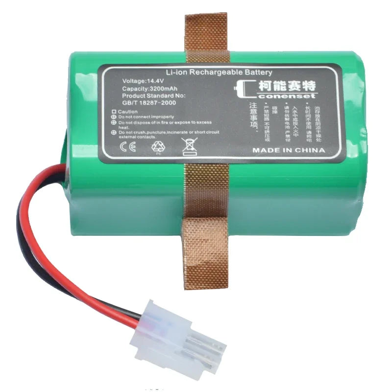 14.4V 3200mAh PX-B020 Replacement Battery For ILIFE L100 A10