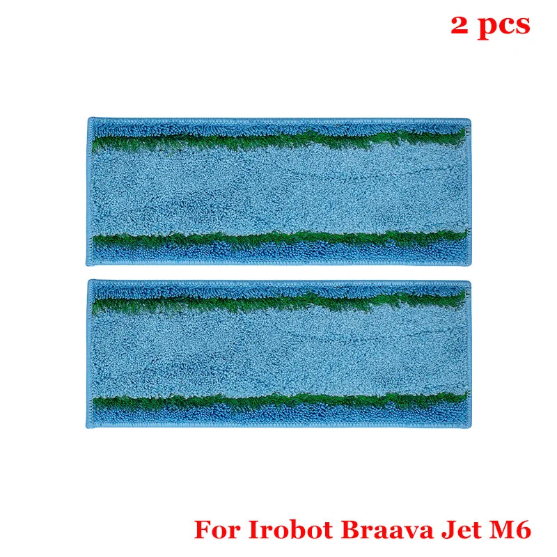 Detachable Mop Pads for IRobot Braava Jet M6 Series Robot Upgrade Reusable M6 Mop Pad Replacement Accessories Wet Mopping Pads