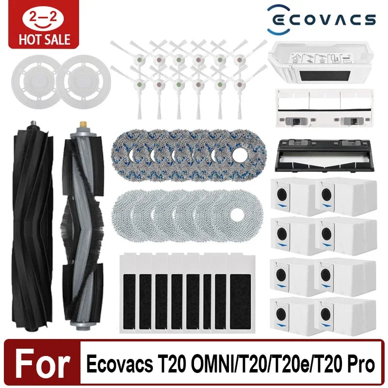 For Ecovacs Deebot T20 OMNI T20e T20 Pro Robot Vacuum Cleane