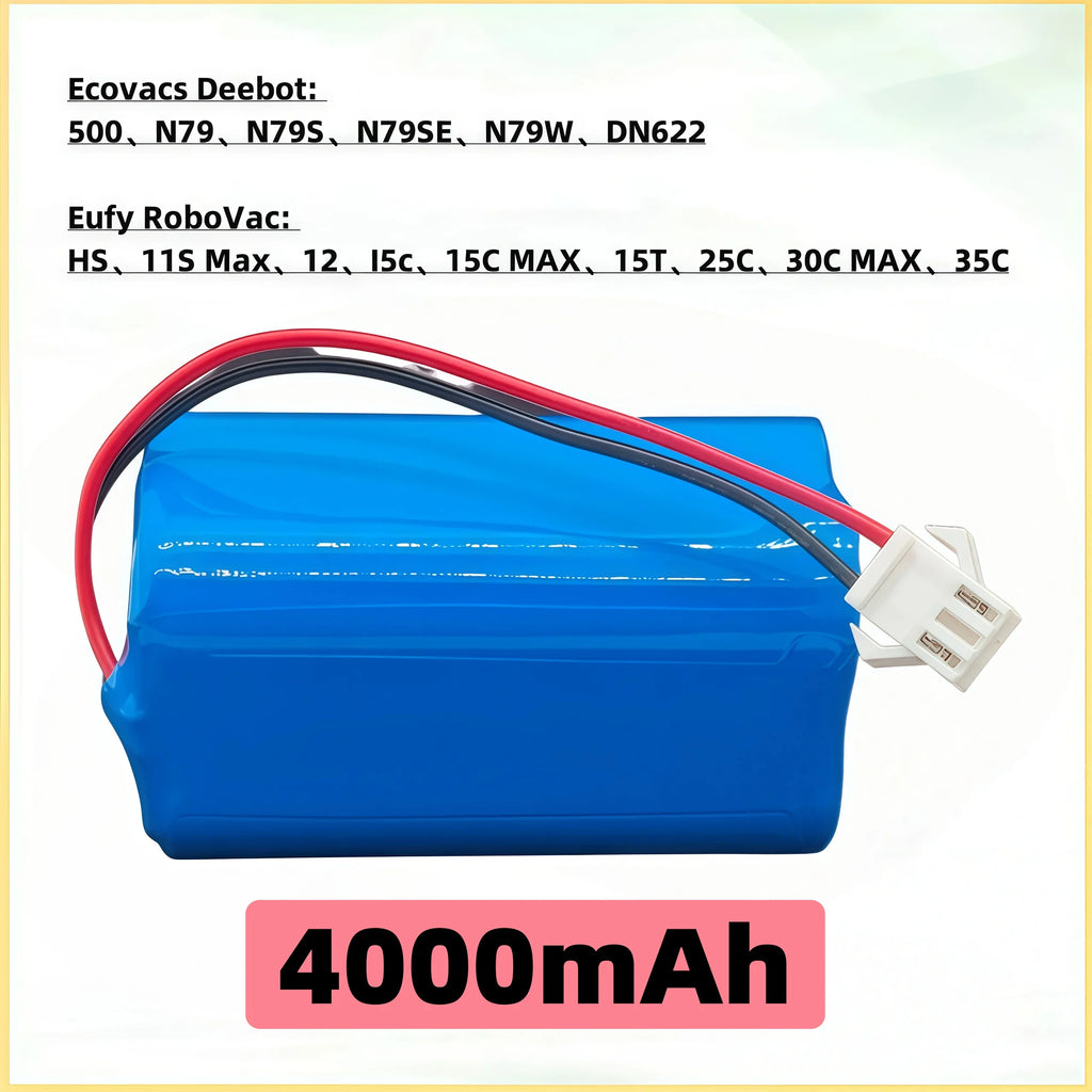 14.4V Battery For Eufy RoboVac 15C 15T 25C 30 30C 35C MAX G10 G15 G20 G30 Hybrid Edge Robot Vacuum Cleaner Accessori