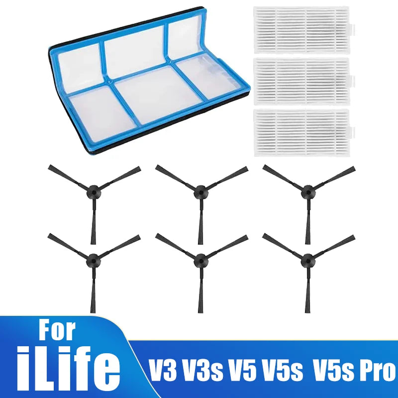 Replacement Parts For ILIFE V3 V3s V5 V5s Pro x5 V55 V50 Rob